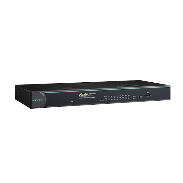 16Ports Modbus Gateway, Dual Ac Power Input